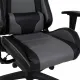 Игровое кресло  "GT Racer GM-100", две подушки, экокожа, черное/серое, 531926. Фото товара с разных ракурсов.