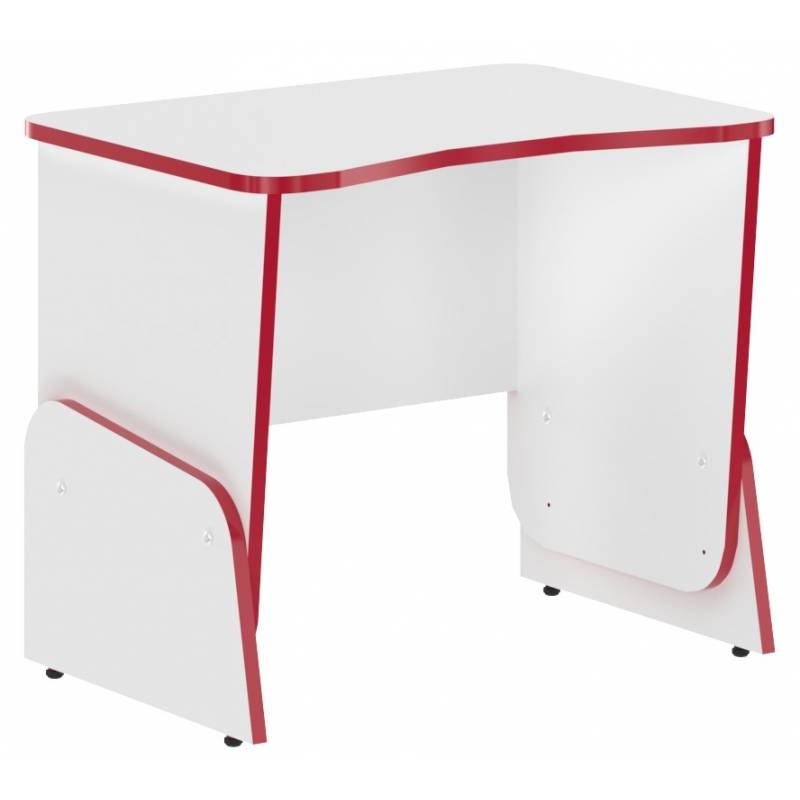 Стол STG 7050 Белый/Красный 700х500х595/695 главное фото