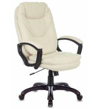Кресло руководителя Бюрократ CH-868N слоновая кость OR-10 искусственная кожа крестовина пластик